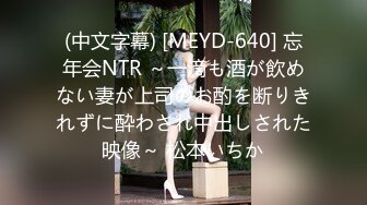 (中文字幕) [MEYD-640] 忘年会NTR ～一滴も酒が飲めない妻が上司のお酌を断りきれずに酔わされ中出しされた映像～ 松本いちか