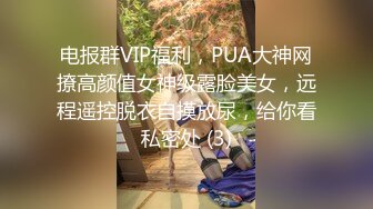 电报群VIP福利，PUA大神网撩高颜值女神级露脸美女，远程遥控脱衣自摸放尿，给你看私密处 (3)