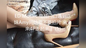 ED Mosaic 电梯门口遇到正妹Amy问她要不要拍片 来来来4P走起来！ (1)